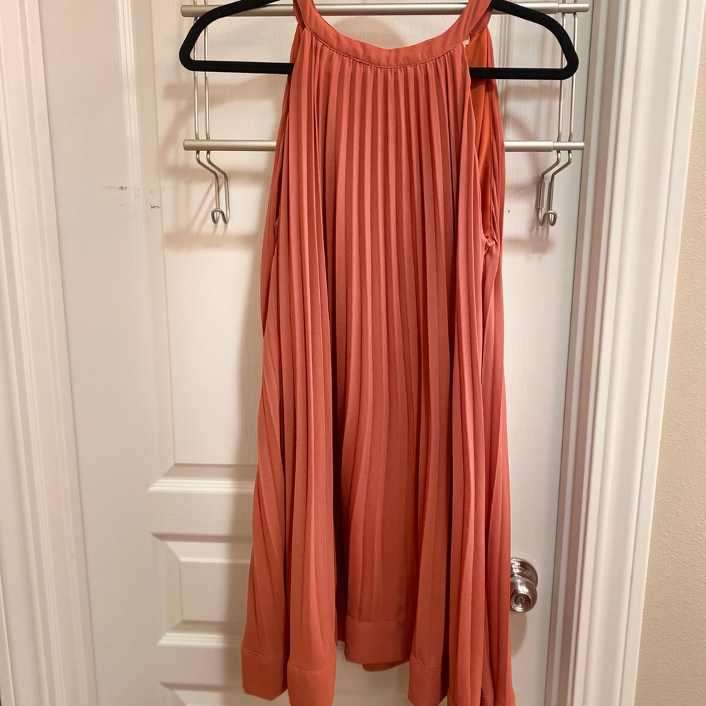 Crepe mini dress